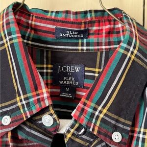 J. Crew Multicolor Plaid Shirt